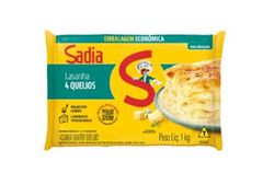 LASANHA QUATRO QUEIJOS  SADIA 1KG