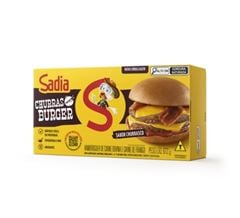 HAMBÚRGUER DE CARNE DE FRANGO E BOVINA CHURRASCO SADIA CHURRAS BURGER COM 672G