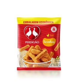 TIRINHAS DE FRANGO EMPANADAS PERDIGÃO PACOTE COM 1KG