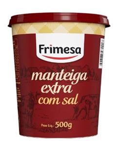 MANTEIGA FRIMESA EXTRA COM SAL 500G