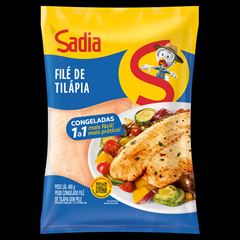 FILE DE TILAPIA 400G SADIA