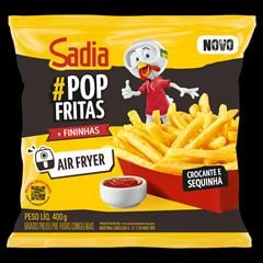 BATATA SADIA PALITO 400G POP FRITAS