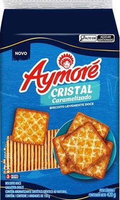 AYMORE  BISCOITO CARAMELIZADO 420G