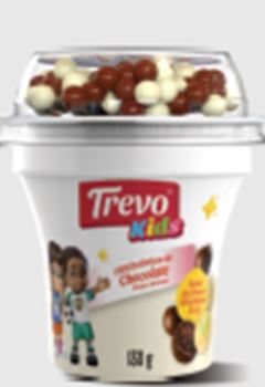 IOGURTE MORANGO CHOC BRANCO/PRETO KIDS 130G