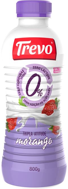 IIOGURTE MORANGO 0 TREVO 800G