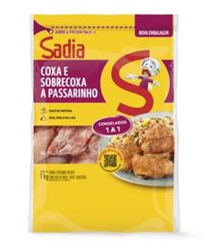 COXA SOB PASSARINHO IQF 8X1KG SADIA FCSP